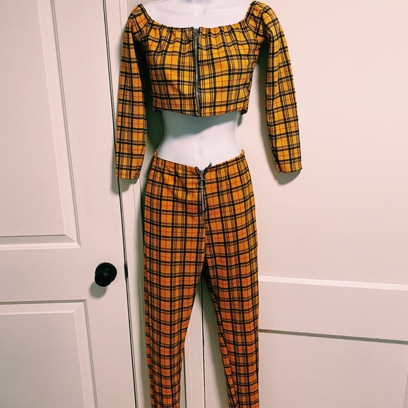 Two Piece set (Crop top)